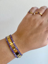 Load image into Gallery viewer, Purple Tennis Bracelet
