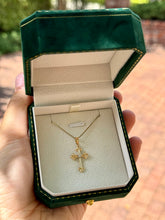 Load image into Gallery viewer, Textured Cross Necklace
