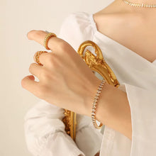 Load image into Gallery viewer, Champagne Tennis Bracelet
