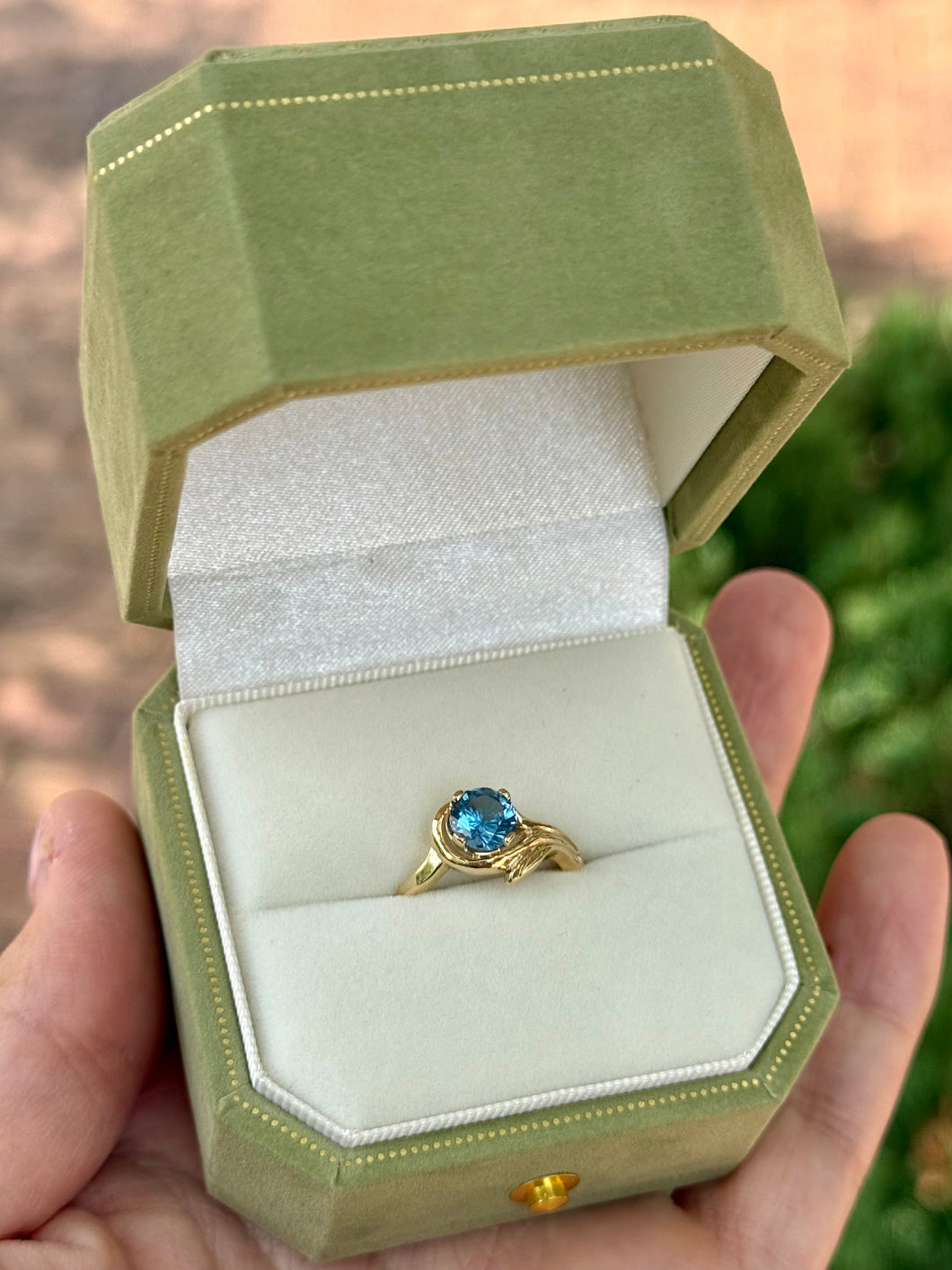 Oceans Topaz Ring