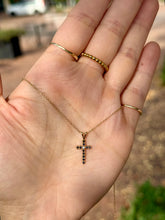 Load image into Gallery viewer, Luella Sapphire Cross
