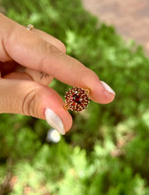 Load image into Gallery viewer, Garnet Cluster Ring
