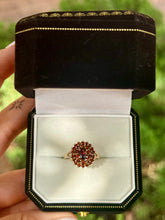 Load image into Gallery viewer, Garnet Cluster Ring

