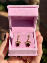 Load image into Gallery viewer, Martha Garnet Earrings

