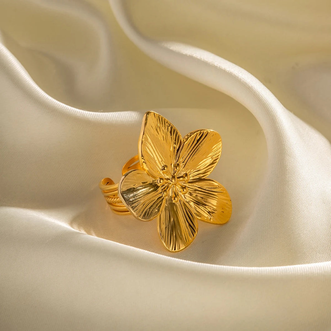 Flora adjustable ring