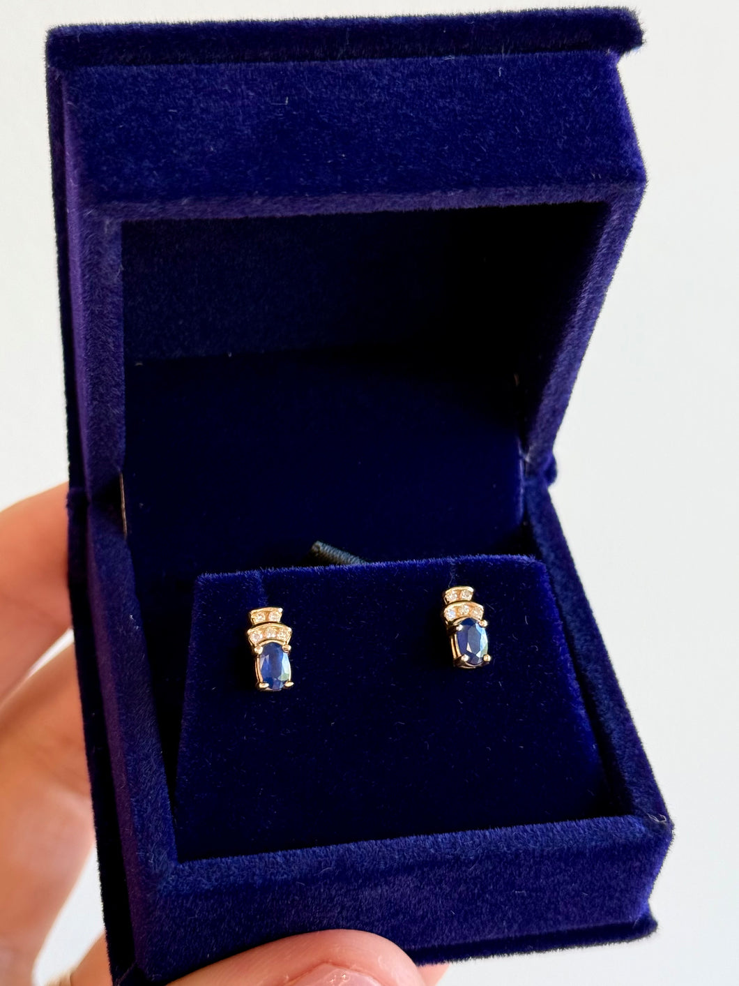 Baby Sapphire Studs