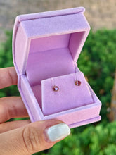 Load image into Gallery viewer, Baby Ruby Studs

