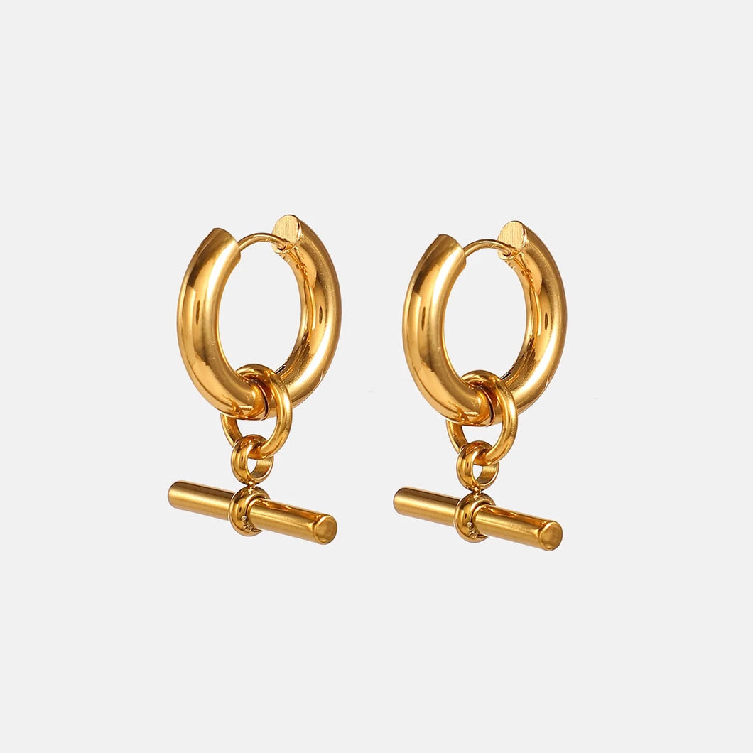 T Bar Earrings