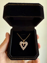 Load image into Gallery viewer, Chunky Vermeil Heart Necklace
