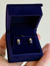 Load image into Gallery viewer, Baby Sapphire Studs
