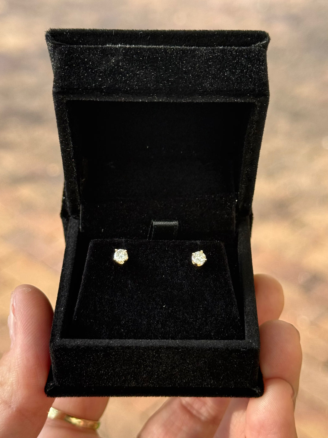 Natural Diamond Studs