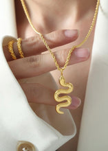 Load image into Gallery viewer, XL Serpent Pendant
