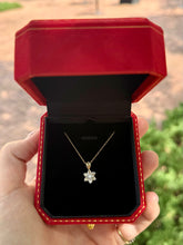 Load image into Gallery viewer, Flower of Diamonds Necklace
