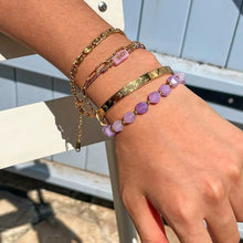 Load image into Gallery viewer, Amethyst Beaded Bracelet
