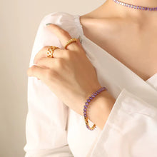 Load image into Gallery viewer, Annabelle Tennis Bracelet
