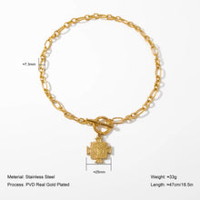 Load image into Gallery viewer, St. Benedict Chunky Necklace
