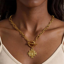 Load image into Gallery viewer, St. Benedict Chunky Necklace
