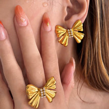 Load image into Gallery viewer, All About the Bow Earrings
