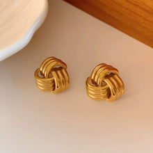 Load image into Gallery viewer, Twisted Knot Earrings
