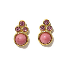 Load image into Gallery viewer, Rhodonite Studs
