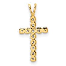 Load image into Gallery viewer, Lab Diamond Cross Pendant (preorder)
