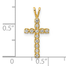 Load image into Gallery viewer, Lab Diamond Cross Pendant (preorder)

