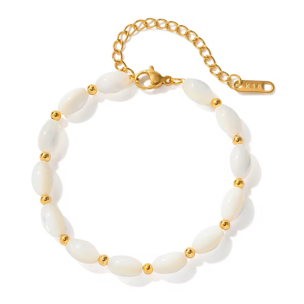 Shell Beaded Bracelet