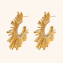 Load image into Gallery viewer, Sun-kissed Hoops
