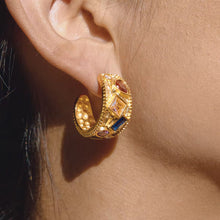 Load image into Gallery viewer, Vintage Stone Earrings

