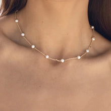 Load image into Gallery viewer, Dainty Pearl Chain
