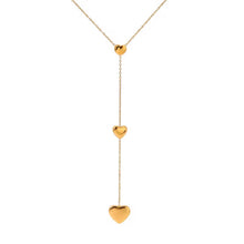 Load image into Gallery viewer, Heart Lariat Necklace
