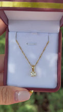 Load and play video in Gallery viewer, Moissanite Solitaire Necklace
