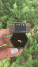 Load and play video in Gallery viewer, Ruby Flower Ring
