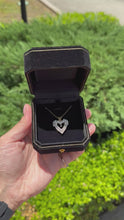 Load and play video in Gallery viewer, Chunky Vermeil Heart Necklace
