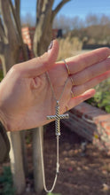 Load and play video in Gallery viewer, Andrew Cross Necklace

