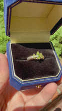 Load and play video in Gallery viewer, Peridot Marquise Ring
