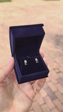 Load and play video in Gallery viewer, Baby Sapphire Studs
