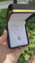 Load and play video in Gallery viewer, Cluster Of Diamonds Pendant
