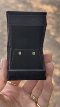 Load and play video in Gallery viewer, Baby Peridot Studs
