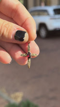 Load and play video in Gallery viewer, Theodora Cross Charm
