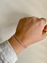 Load image into Gallery viewer, Diamond Tennis Bracelet (gold or silver)
